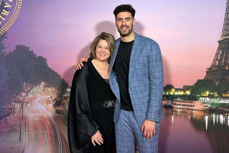 Georges Niang Pictured With His Mother, Alison Niang During Their Recent Trip To Paris