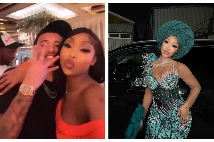 Jadon Sancho Was Recently Snapped With The Nigerian Dancer Cocainna