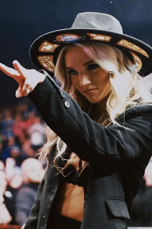 Julia Hart Pictured During The Recent AEW Collision