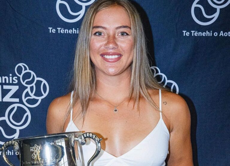 The Kiwi Tennis Player Monique Barry Has Won Player Of The Year Twice
