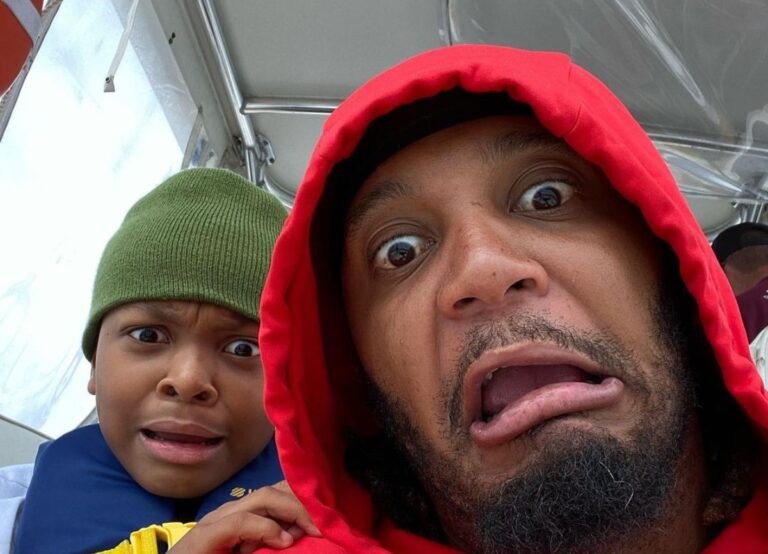 Patrick Chung Pictured Enjoying A Quality Time With His Son Taj