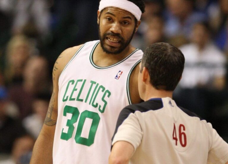 The 2004 NBA Champion Rasheed Wallace Was Well Known For His Antiques With The Refs