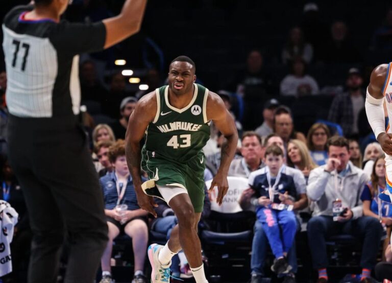 Thanasis Pictured During An NBA Game In October 2023