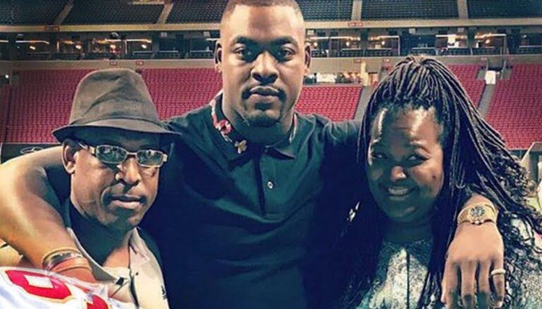 Chris Jones And His Parents, Mother Mary And Father Chris Jones Sr