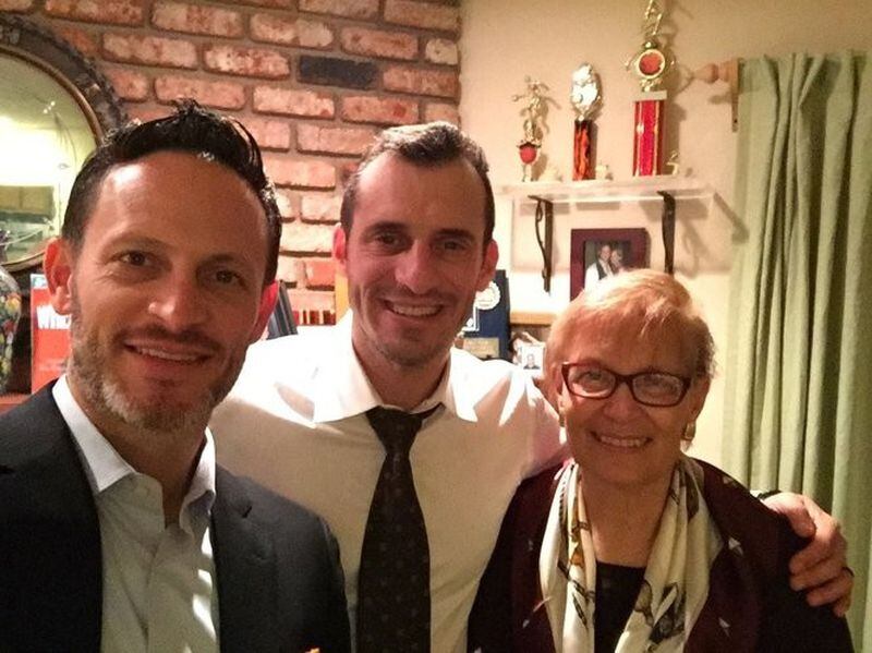 Doug And Gregg Pictured With Their Mother, Jane