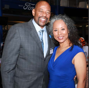 Earl Cureton With His Lovely Wife, Judith