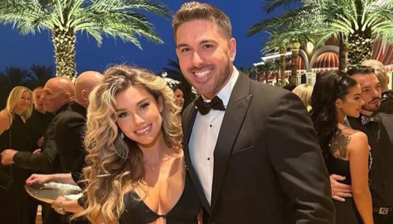 Former MLB Player Matt Joyce With His Wife Brittany Joyce