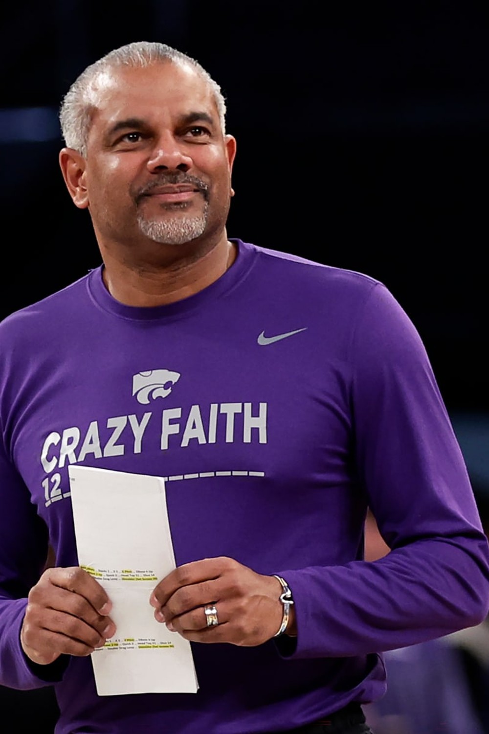 Head Coach Of The Kansas State Wildcats, Jerome Tang 
