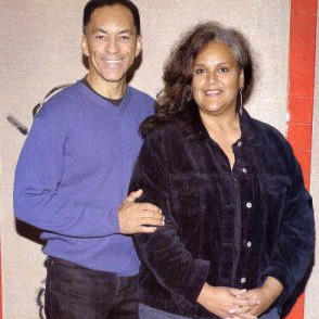 Jayne Kennedy With Her Husband, Bill Overton
