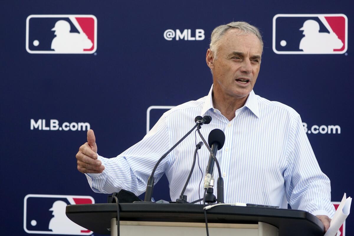 Rob Manfred Was Elected Commissioner In 2014 April