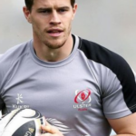 Andrew Trimble in Rugby playground(Source: Promotivate)