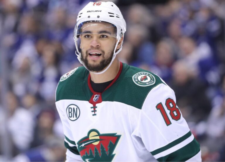 Jordan Greenway Ice Hockey Forward of The Buffalo Sabres