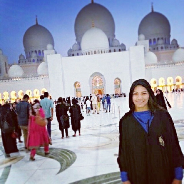 Viviane Araujo Visit To The Grand Mosque