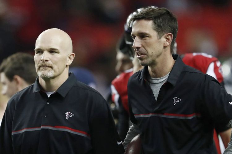 Dan Quinn Pictured During His Time With The Falcons 