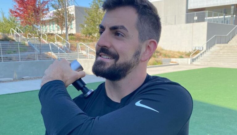 David Blough Pictured Promoting The HydraGun In An Instagram Post In 2022