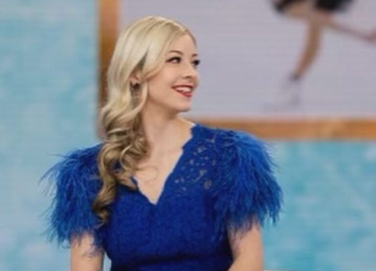 Gracie Gold Pictured During Her NBC Interview