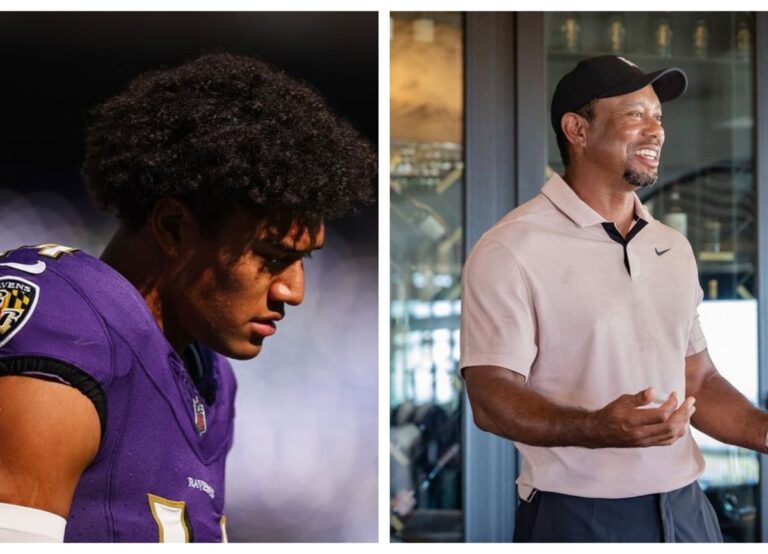Tiger Woods And Kyle Hamilton Share No Relation Other Than Being Athletes