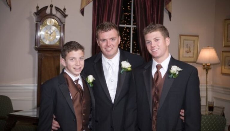 Lenny Dykstra Three Sons, From L To R: Luke, Gavin, And Cutter