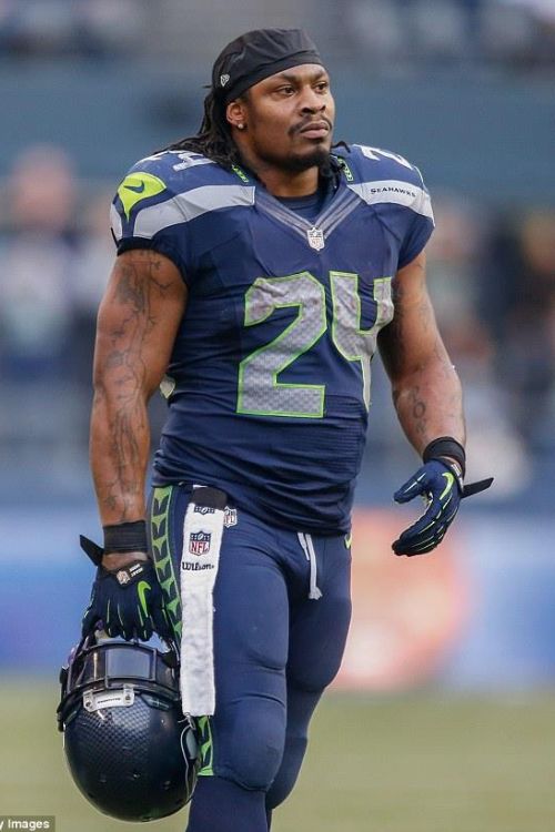 Lynch Pictured During His Time With The Seahawks