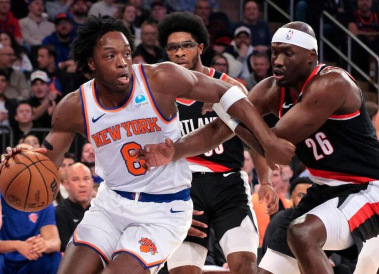 OG Anunoby Pictured Recently After His New York Knicks Move