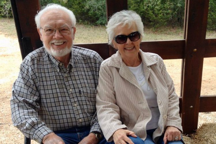 Steve Borden's Father, Robert Lee Borden, Pictured With His Wife, Velda