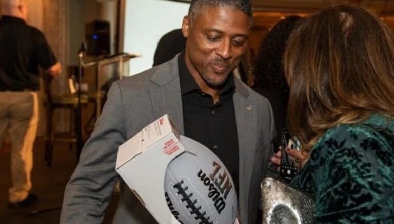 Warrick Dunn Pictured During An Event In 2022