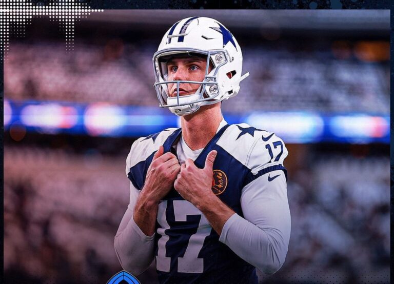 Dallas Cowboys Kicker Brandon Aubrey's Net Worth Is In Millions
