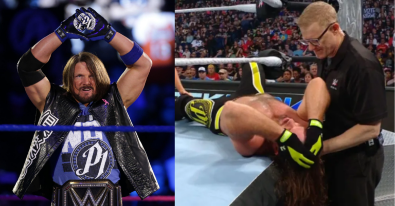 AJ Styles Injury