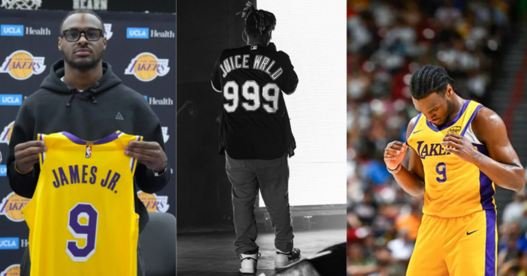 Bronny James Jersey Sales