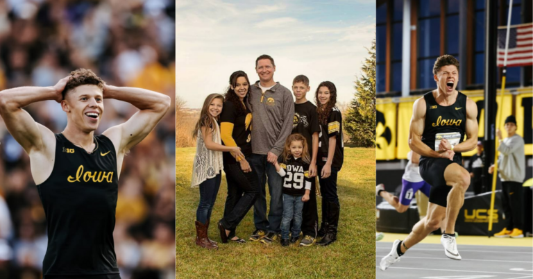 Iowa Sprinter Kalen Walker parents