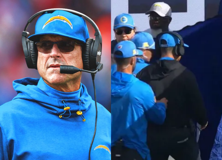 Jim Harbaugh Exits Sideline After Medical Emergency During Chargers Game
