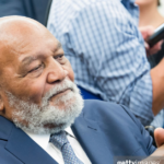 American retired professional football player Jim Brown