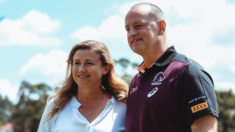 Michael Maguire with his wife