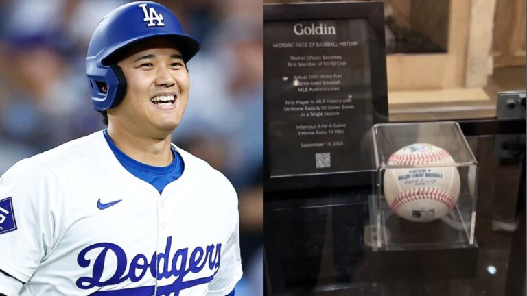 Shohei Ohtani's 50-50 ball auction