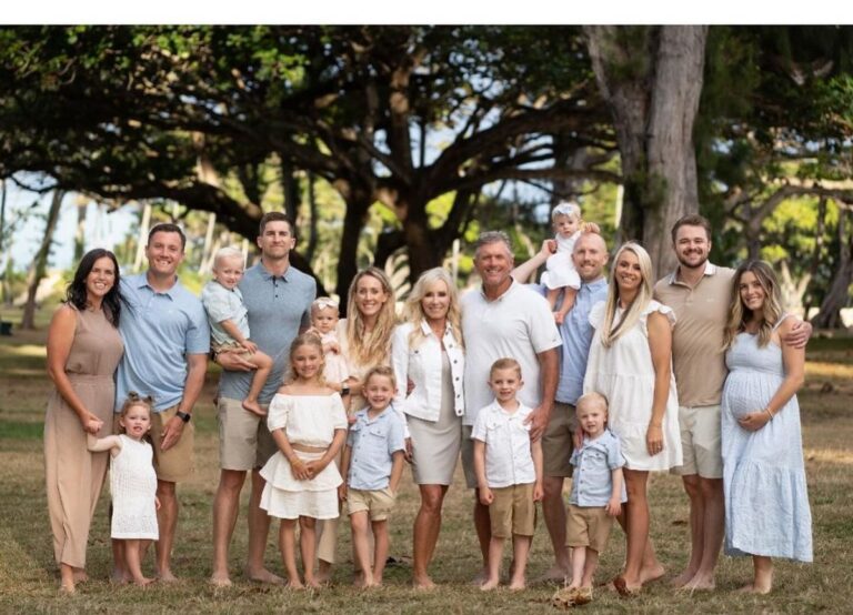 Utah Utes Coach Kyle Whittingham and His Supportive Wife & Kids