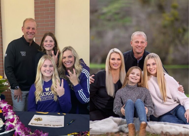 Washington Football Coach Kalen DeBoer, Wife & Daughters