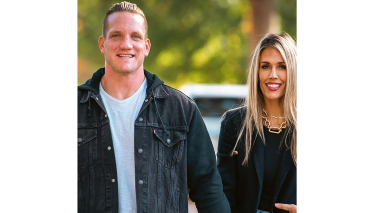 A.J Hawk Has Been With His Wife, Laura Hawk For Over 17 Years Now.