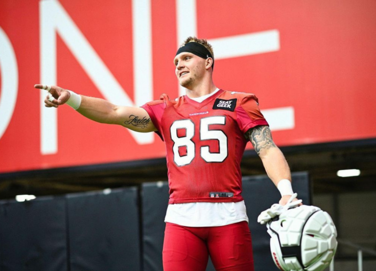 As the first NFL player with same-sex parents, Trey McBride takes pride in his experience of being raised by his 2 mothers.