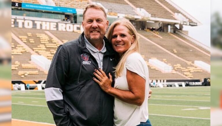 Hugh Freeze and his wife, Jill Freeze