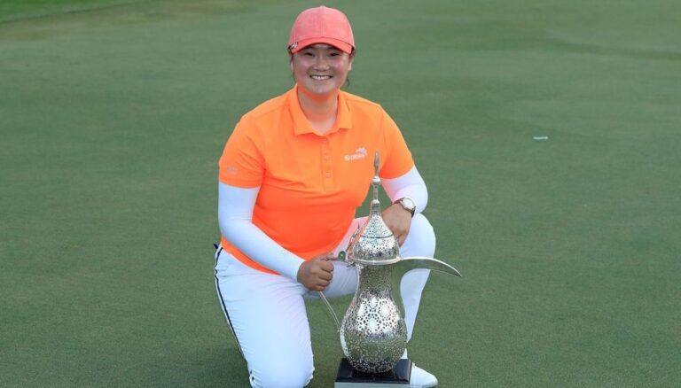 LPGA Pro Angel Yin's New Caddie