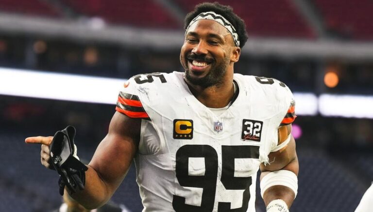 Myles Garrett wife