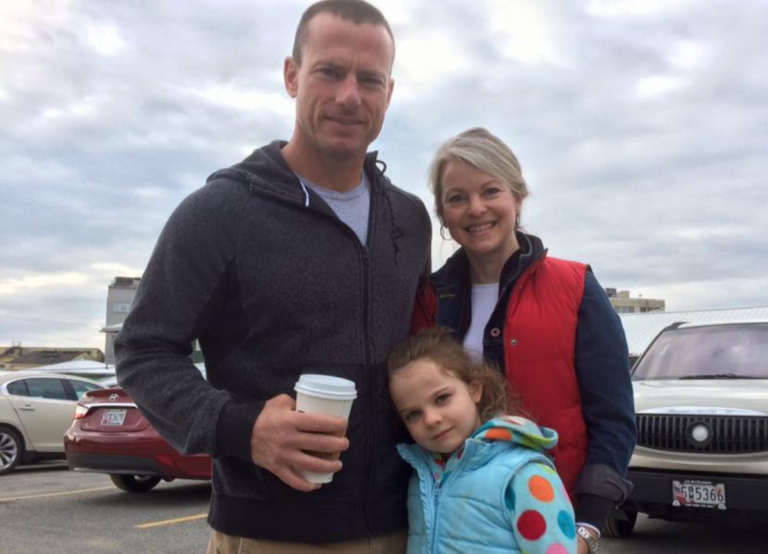 Quint Kessenich, each year brings his wife and daughter to the stakes barn to see the Preakness horses.