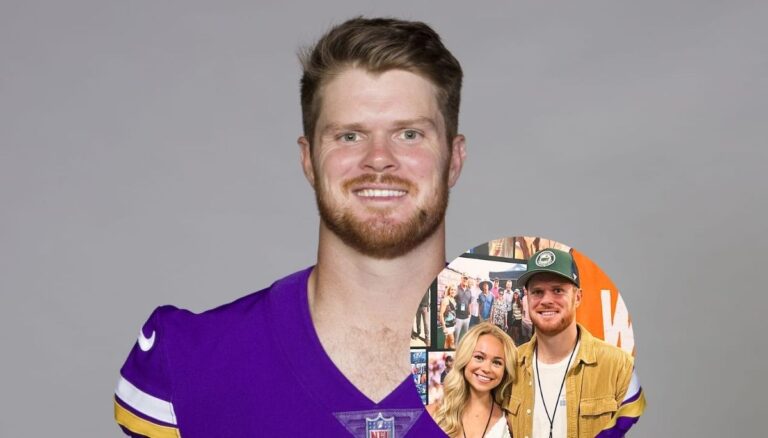 Sam Darnold is currently dating his girlfriend, Katie Hoofnagle