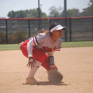 Skyle Williams Playing softball