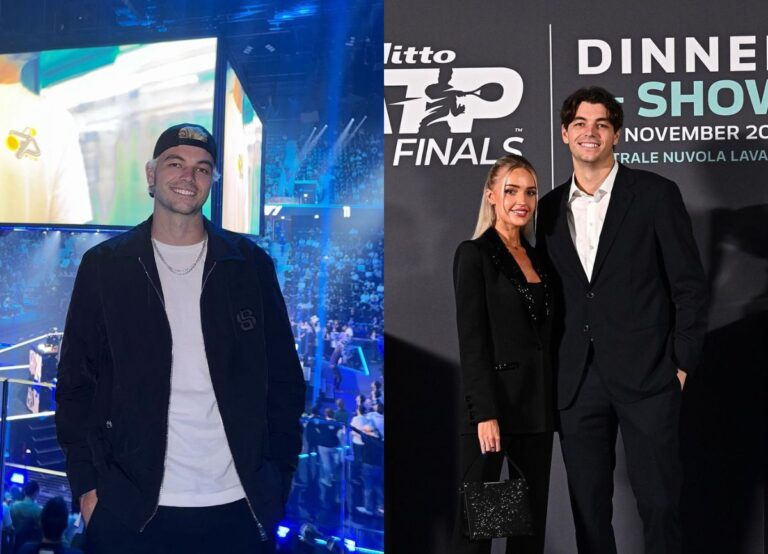 Tennis player Taylor Fritz has been in a relationship with fashion influencer Morgan Riddle for four years.