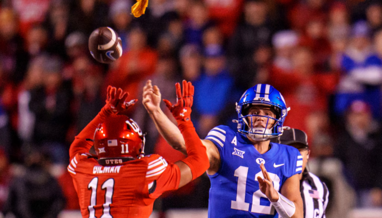 Utah Vs, BYU College Football Game, Often Known As The Holy War, Ended In Controversy When A Last Minute Penalty Was Given.