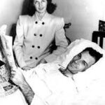 Valerie Fox remains bedside as husband Ben Hogan recovers from car accident