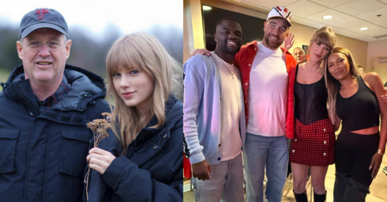 taylor swift father playing football