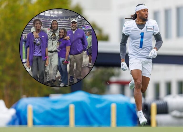 A Promising Wide Receiver For The Los Angeles Chargers, Quentin Johnston's Parents Both Served In The Military