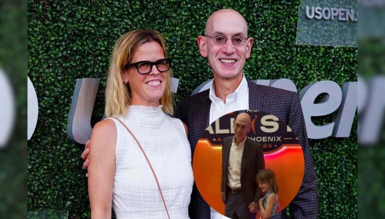 Adam Silver and his wife, Maggie, are parents to two daughters